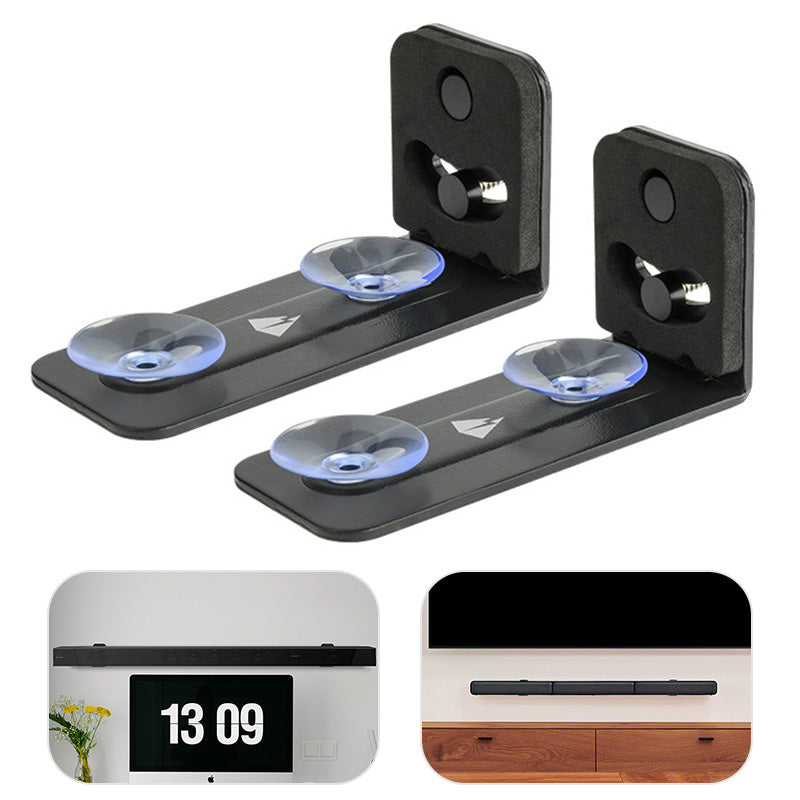 1 Pair Soundbar Wall Mount Bracket Kit Universal Sound Bar Holder Shelf for Bose Samsung JBL 1 Pair Soundbar Wall Mount Bracket Kit Universal Sound Bar Holder Shelf for Bose Samsung JBL